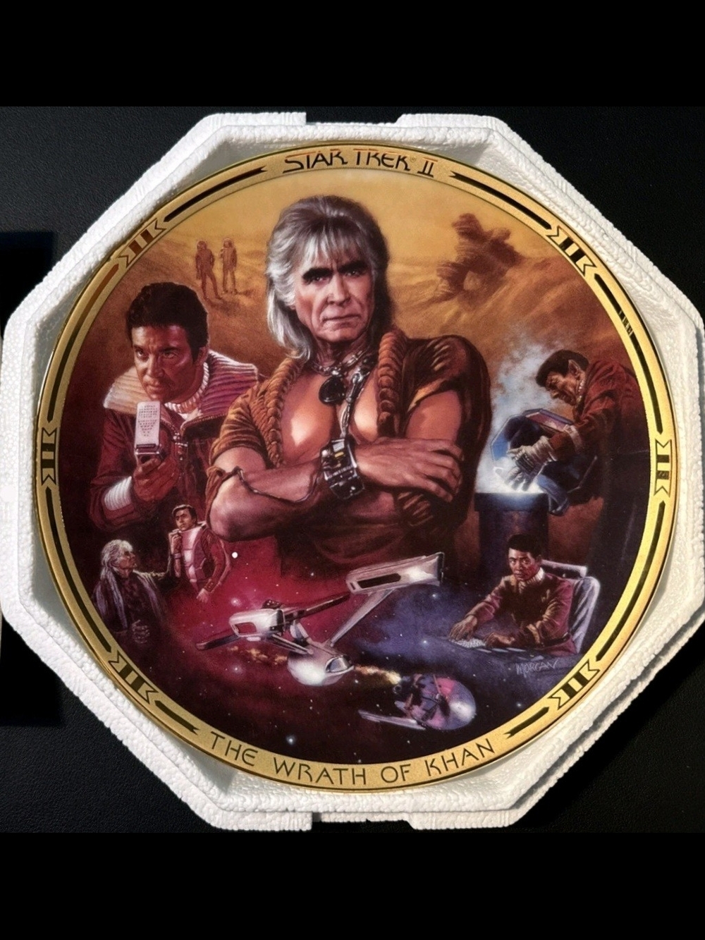 Star Trek II: The Wrath of Khan Collector Plate - Hamilton Collection